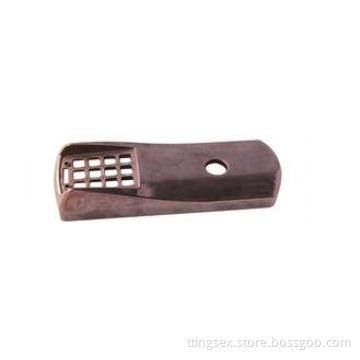 Industrial Zinc Alloy Die Casting Interphone Cover With Gol